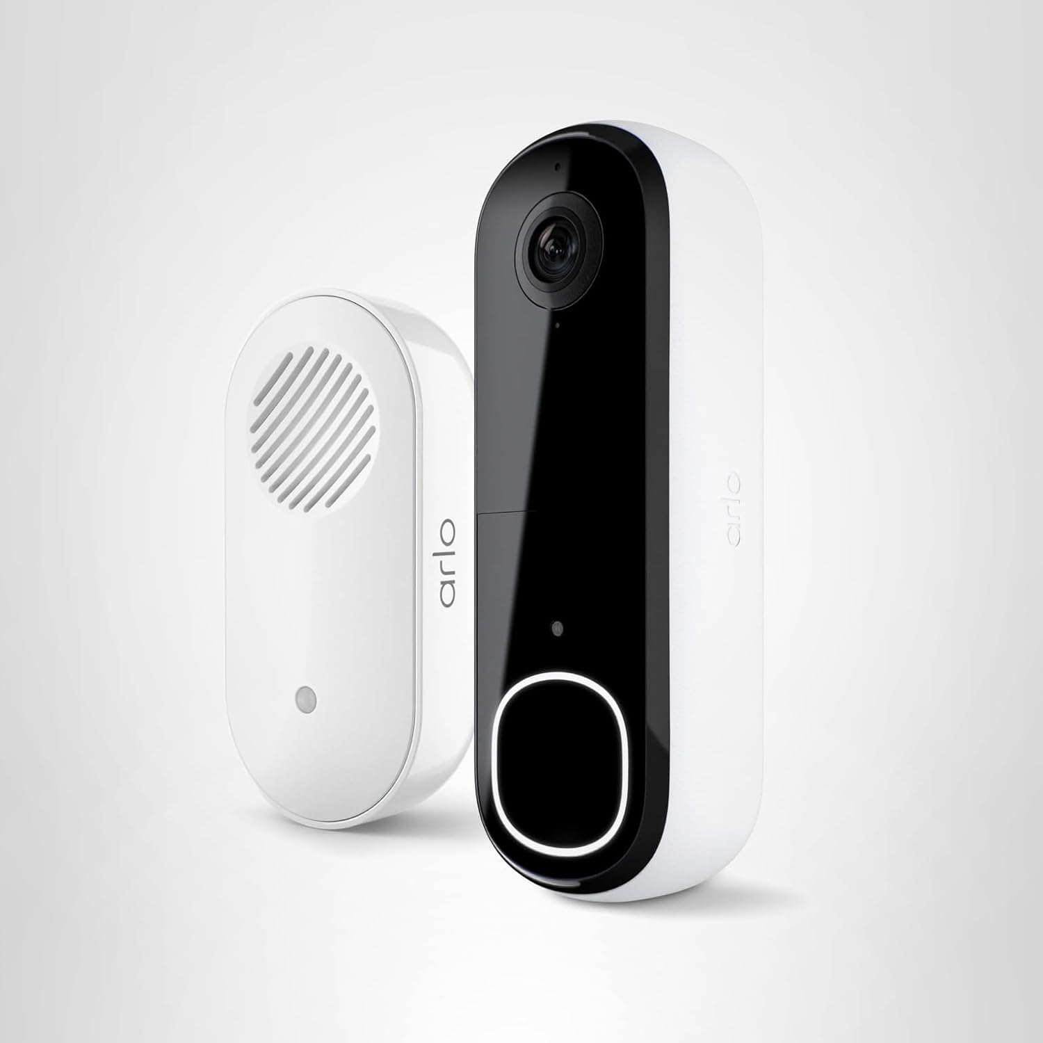 Arlo Video Doorbell 2K | 2nd Gen | Wire-Free/Wired Option, 2-Way Audio, Night Vision, Head to Toe Video View, Integrated Siren | Live Stream | Real Time Notifications |180 Deg Wide View, White Arlo Video Doorbell 2K | 2nd Gen | Wire-Free/Wired Option, 2-Way Audio, Night Vision, Head to Toe Video View, Integrated Siren | Live Stream | Real Time Notifications |180 Deg Wide View, White