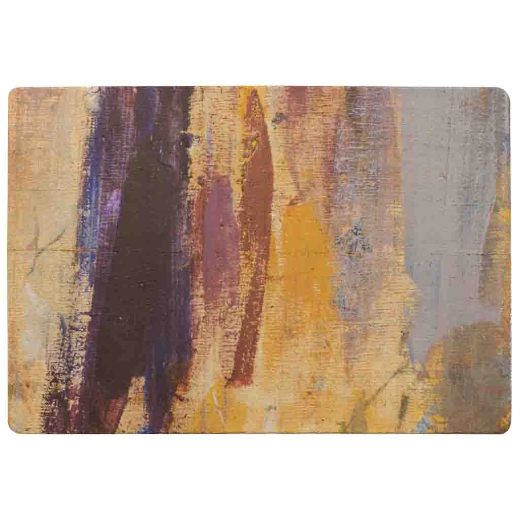 Peinture grungée abstraite tableau moderne 80x150 cm decoration mur