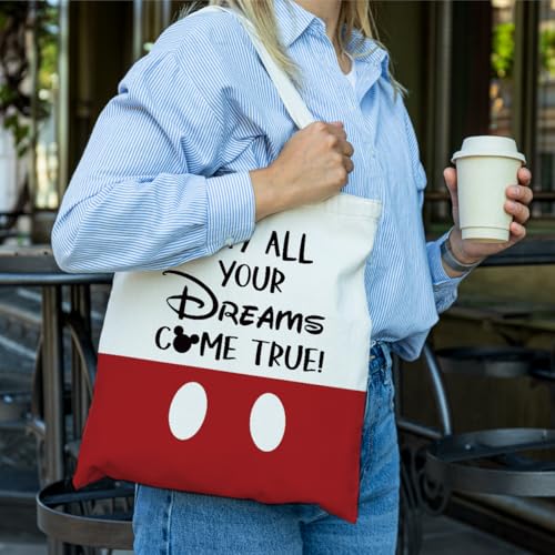 Nrudmmy FBD040-YH Canvas Tote Bag For Women, Disney Theme Tote Bag thumb #5