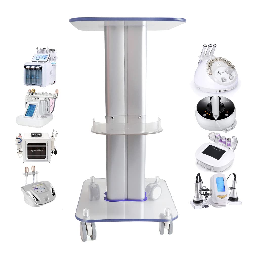 Clear Beauty Salon Spa Trolley Cart, Professional Acrylic Beauty Salon Rolling Cart 13