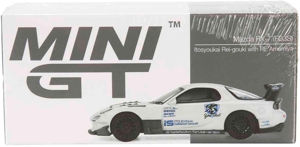 MINI GT 1/64 マツダ RX-7 (FD3S) 伊藤笑会零号機 with RE雨宮 (右ハンドル) 完成品 MGT00996-R