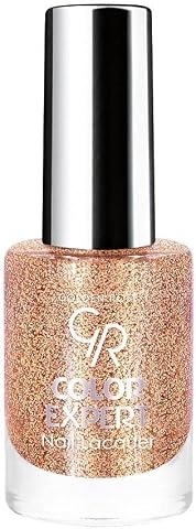 Golden Rose Color Expert Nail Lacquer Glitter No: 606 - Geniş Fırçalı Işıltılı Oje 10.2 ml