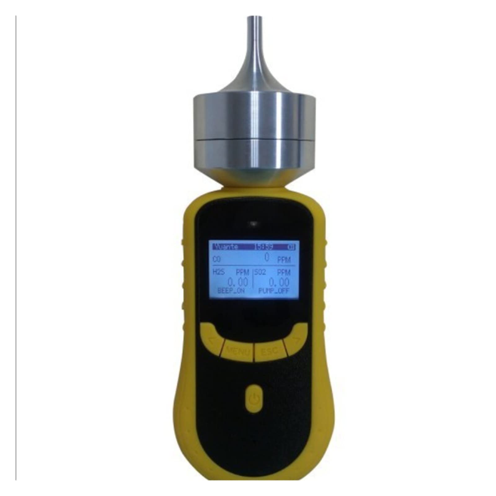 Detector de Gas, Coche Vehículo Aeronave NO2 Dióxido de nitrógeno Detector de Gas Alarma Vehículos Policía Pilotos Pequeño(NO2(0-100ppm))