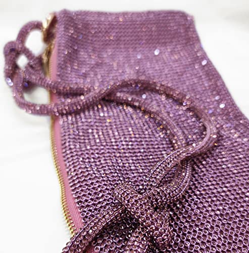 Image of Rhinestone Hobo Bag for Women Rhinestone Purses Sparkly Evening Handbag Shiny Diamond Purse for Wedding Parties 2026 | Rhinestone