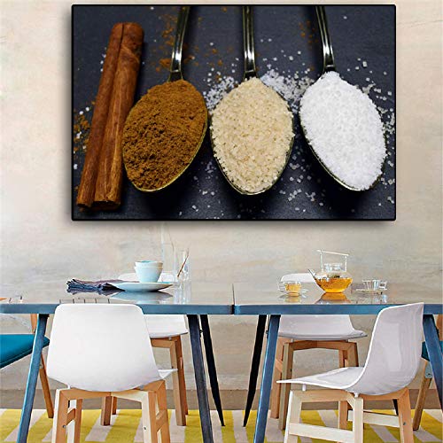 Affiche Cuisine Épices pour créer une ambiance chaleureuse de grand restaurant chez soi