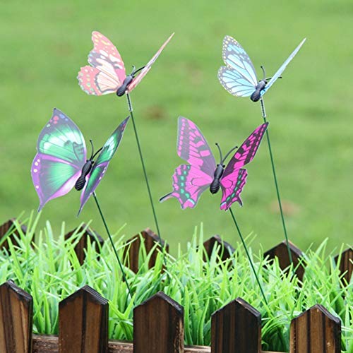 Liuqingwind 1275969-GARDENDECOR Decorative Garden Butterfly Stakes 15Pcs Artificial Simulation Butterfly Stakes Garden Yard Plant Lawn Decoration thumb #2