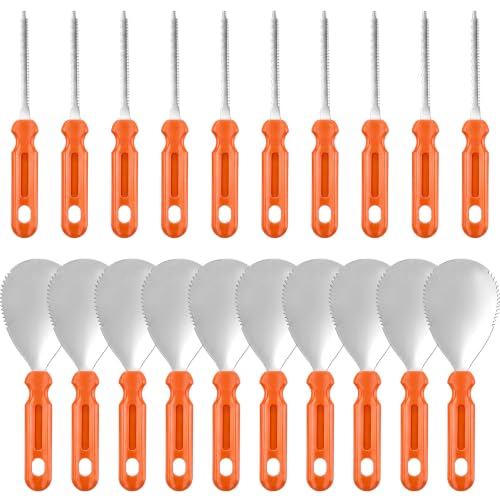 ElaraBerry 20 Piece Pumpkin Carving Kit