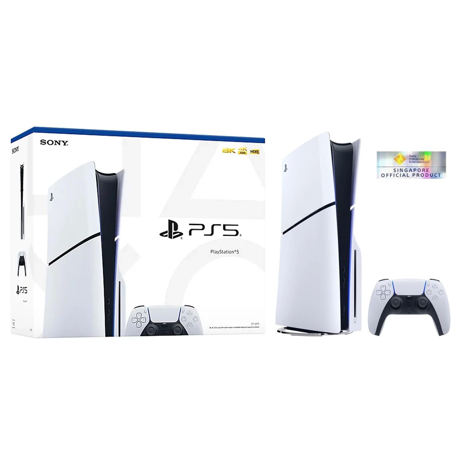 Sony PlayStation 5 Slim 1TB Disc Drive Console with 15 Months Warranty by  Sony Singapore : Amazon.sg: Video Games