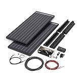BÜTTNER DOMETIC Solar-Komplettanlage MT 160-2 MC, 160 Wp, 2 Module, schwarz, 45x117x6,6 cm, 22 kg