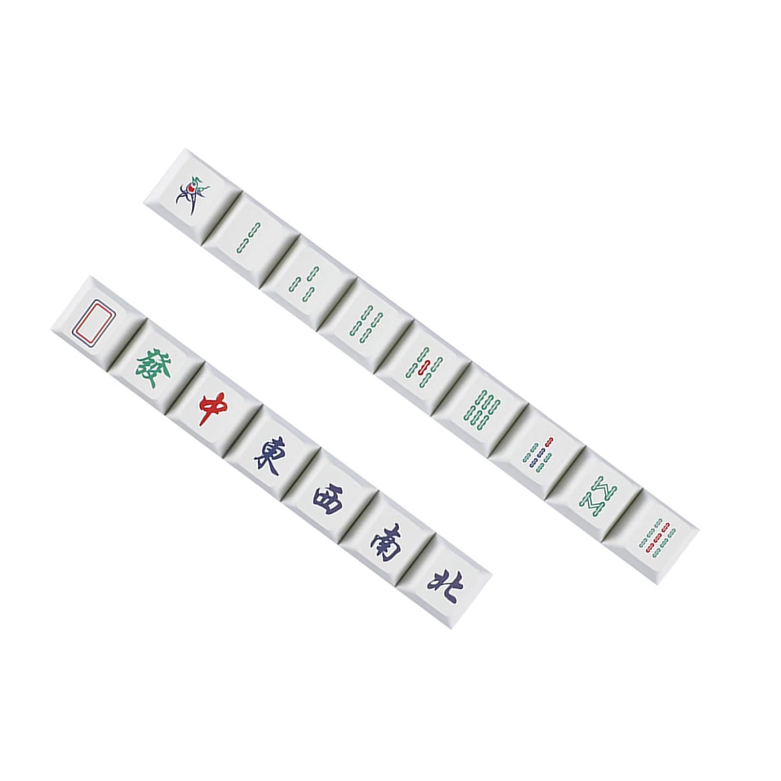 Teclas duraderas temáticas Mahjong para aficionados de teclados 8
