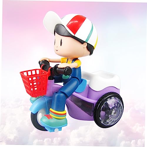 FELTECHELECTR Intelligent Boys and Girls Tricycle Toy for Toddlers Creative Trike Led Lights for Boys Years Toddler Tricycle Random Color