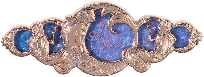 Flower Knows Moonlight Mermaid Hair Clip for Women and Girls Fashion Hair Accessories (Starry Blue)