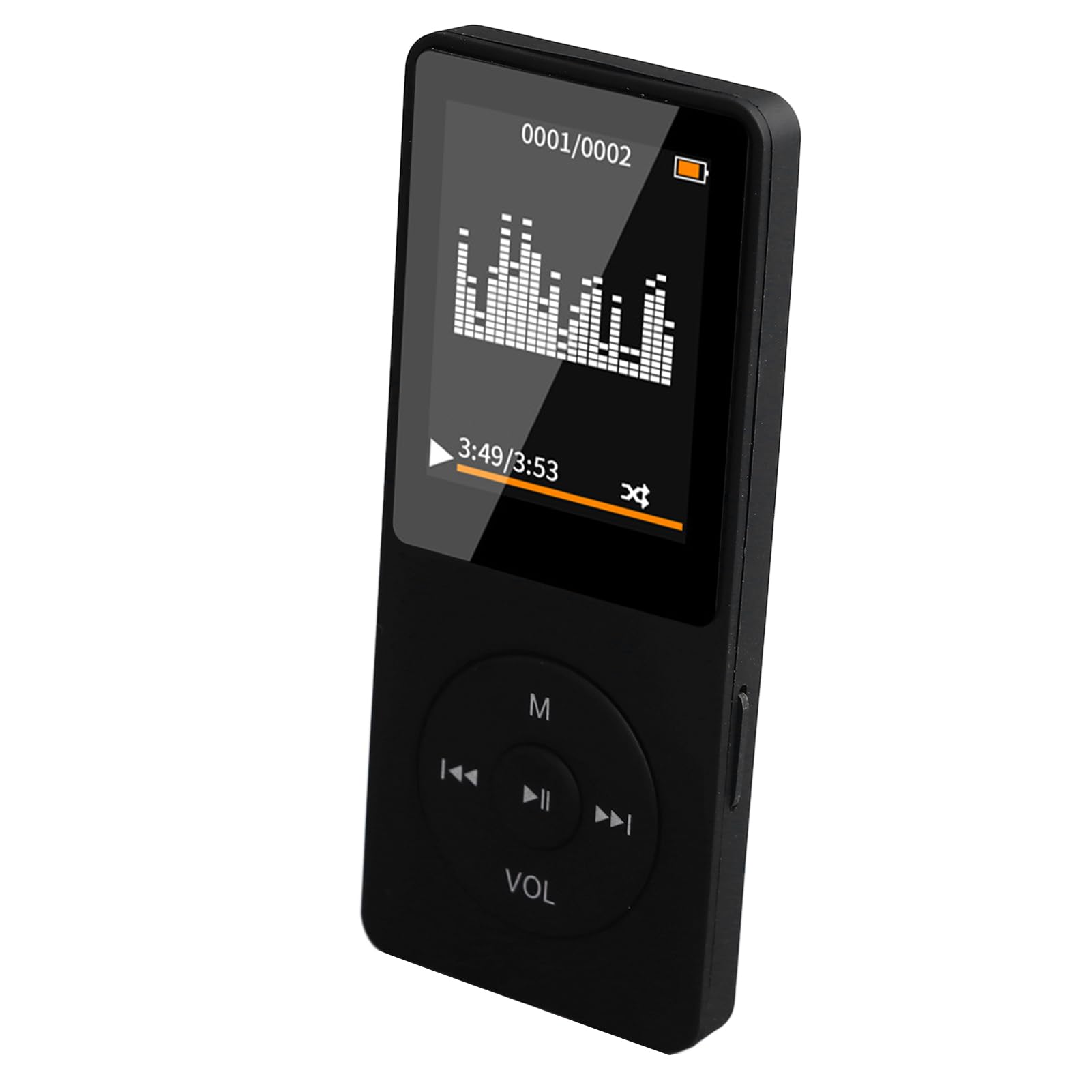 MP4 Player with Bluetooth, Stereo Sound Music Player with Earphone, Portable Music Player with Memory Card, for Running Walking Studying Meeting