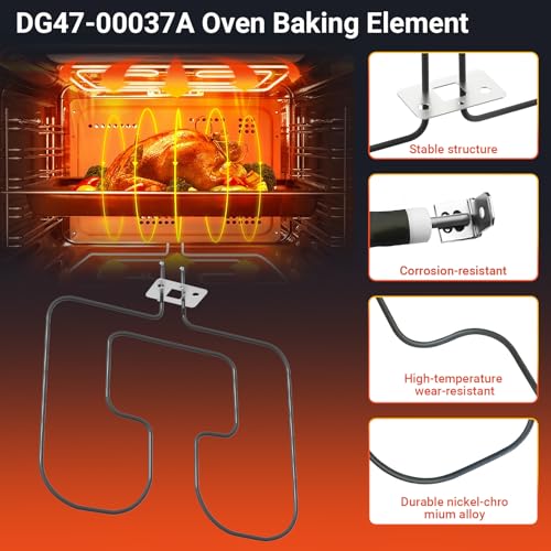 Élément de cuisson DG47-00037A pour four électrique Samsung - 3