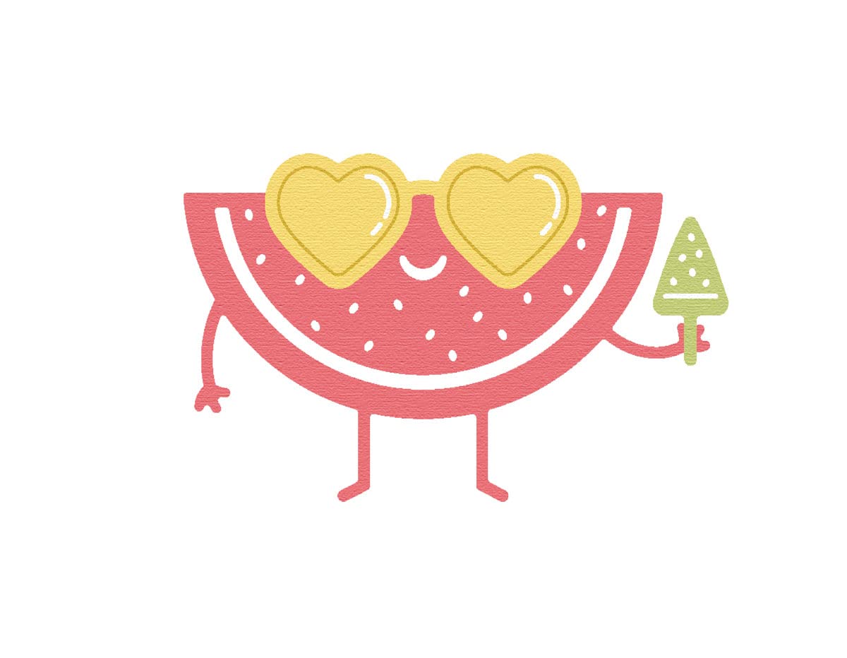 Thin die ZAG Summer watermelon 3u.