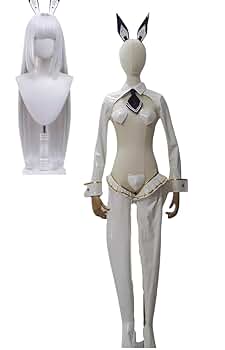 NIKKE ミルク　バニー　コスプレ衣装+ウィッグ　勝利の女神　ニケ Amazon.co.jp: [QLPLYZON] フルセット 衣装 勝利の女神：NIKKE ニケ