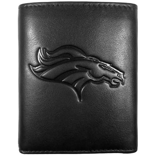 Image of Siskiyou NFL Unisex Embossed Leather Tri-fold Wallet
