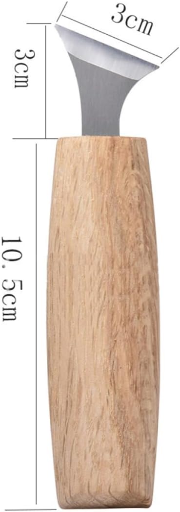 OSALADI Chrome Vanadium Wood Carving Chisel Kit Professional Hand Tools for Woodworking Durable and Comfortable Grip for Beginners and Artists