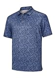 4-Wege-Stretch-Beweglichkeit: Das Poloshirt ist mit einer Stretch-Technologie ausgestattet, die jede Bewegung mitmacht. Das feuchtigkeitsableitende und schnelltrocknende Material hält den Schweiß in Schach, während UPF 30+ schädliche UV-Strahlen abhält