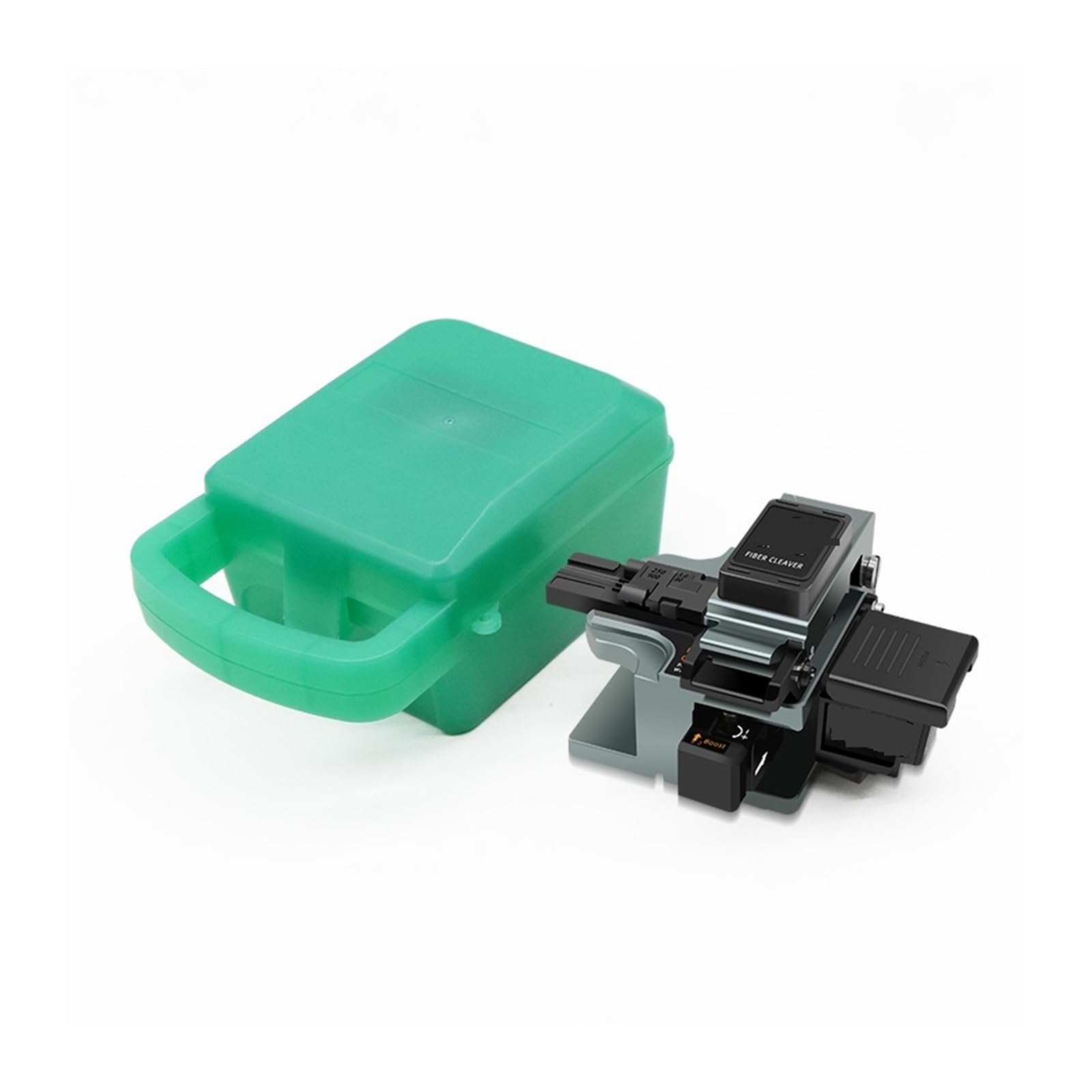 Cuchilla de fibra óptica, Cuchilla de fibra óptica de alta precisión negra BL-G8, herramienta de corte de cable de fibra óptica con conexión en frío y fusión en caliente, cuchilla de 16 caras FTTH