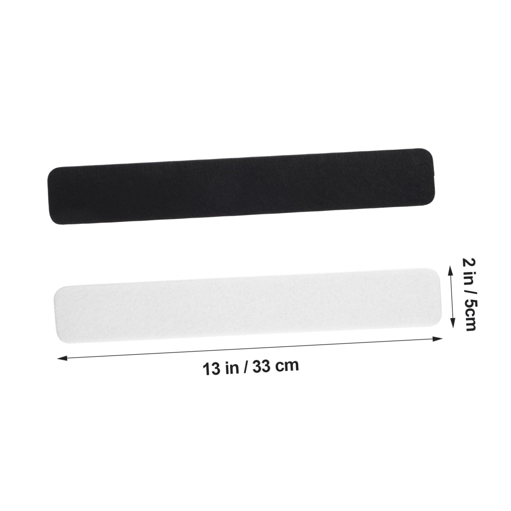 LAPYAPPE 8pcs Felt Bulletin Board Strips with Pushpins Cork Board Strips for Office Classroom Use Easy Installation Rich Accessories for Notes Photos Announcements