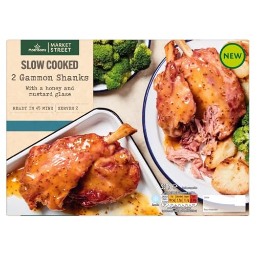 Morrisons Gammon Shanks With A Honey Mustard 550g