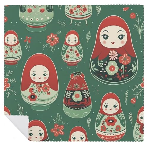 Servilletas de tela estampadas para mesa, 2 unidades miniatura 6