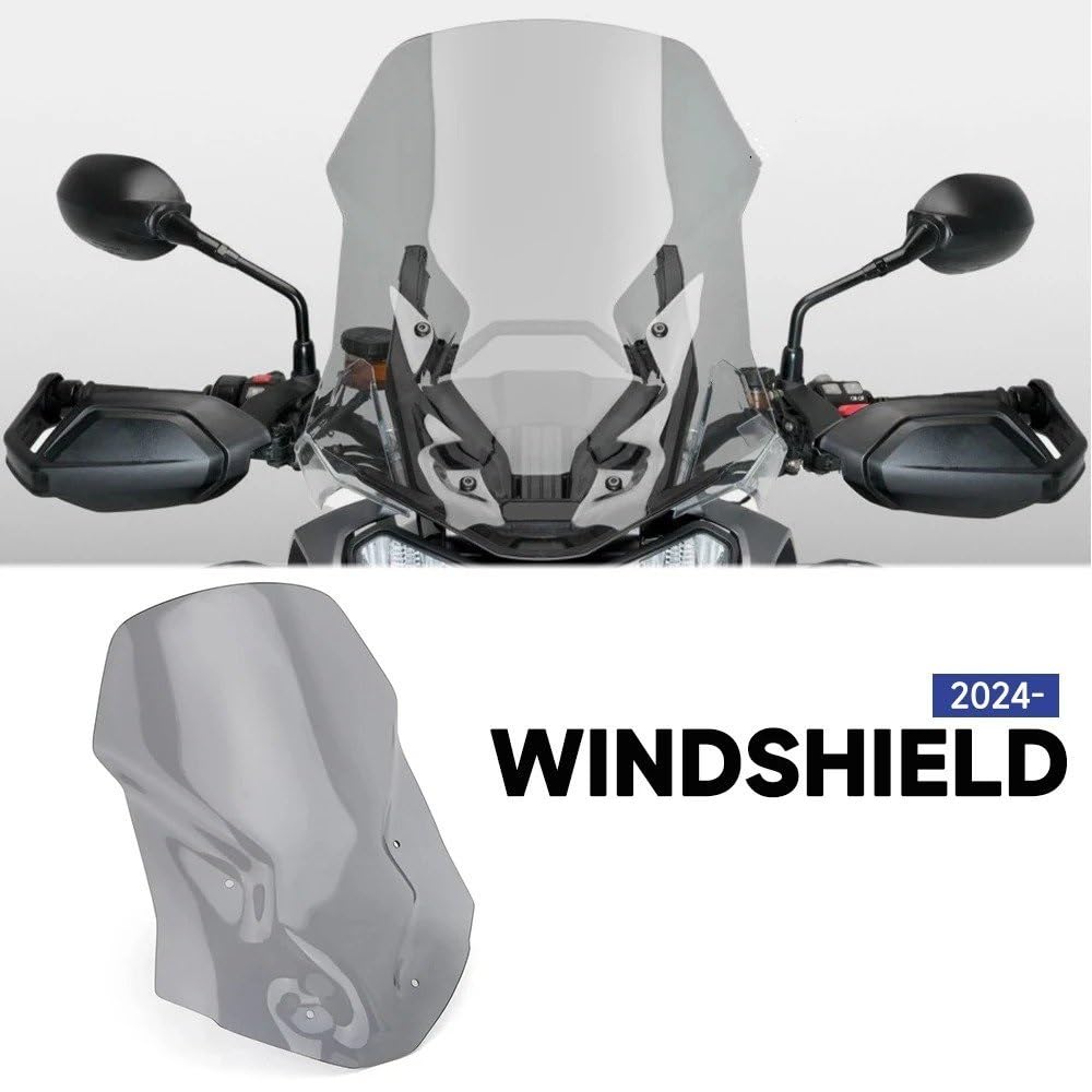 Windschutzscheibe Für Tiger 1200 GT Für Pro/GT Für Explorer Windschutz | Für Rally Für Pro/Für Rally Für Explorer Motorrad Windschutzscheibe Visier Deflektor(Transparent)