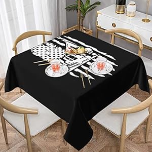 Heavy Equipment Operator Excavator Us Flag Square Tablecloth Home Kitchen Decoration Tablecloth, Restaurant Tablecloth 60″x60″