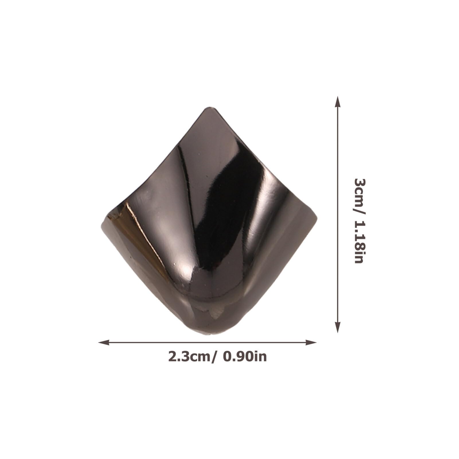 Cubre Puntas Metálico Para Zapatos Mujer 2 Pares De Puntera Para Tacones Altos Puntiagudos Accesorios Para Protección Y Decoración Invisible De Tacones