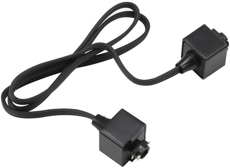 Cal Lighting CALHT-306-BK Transitional 24In Jumper Track Lighting Accessories, Black