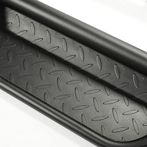 Kuafu Nerf Bars Running Boards Compatible With 2018 2019 Club Car Onward Golf Carts Drop Down Side Step With Step Brackets Left & Right Steel Pair #TOP4