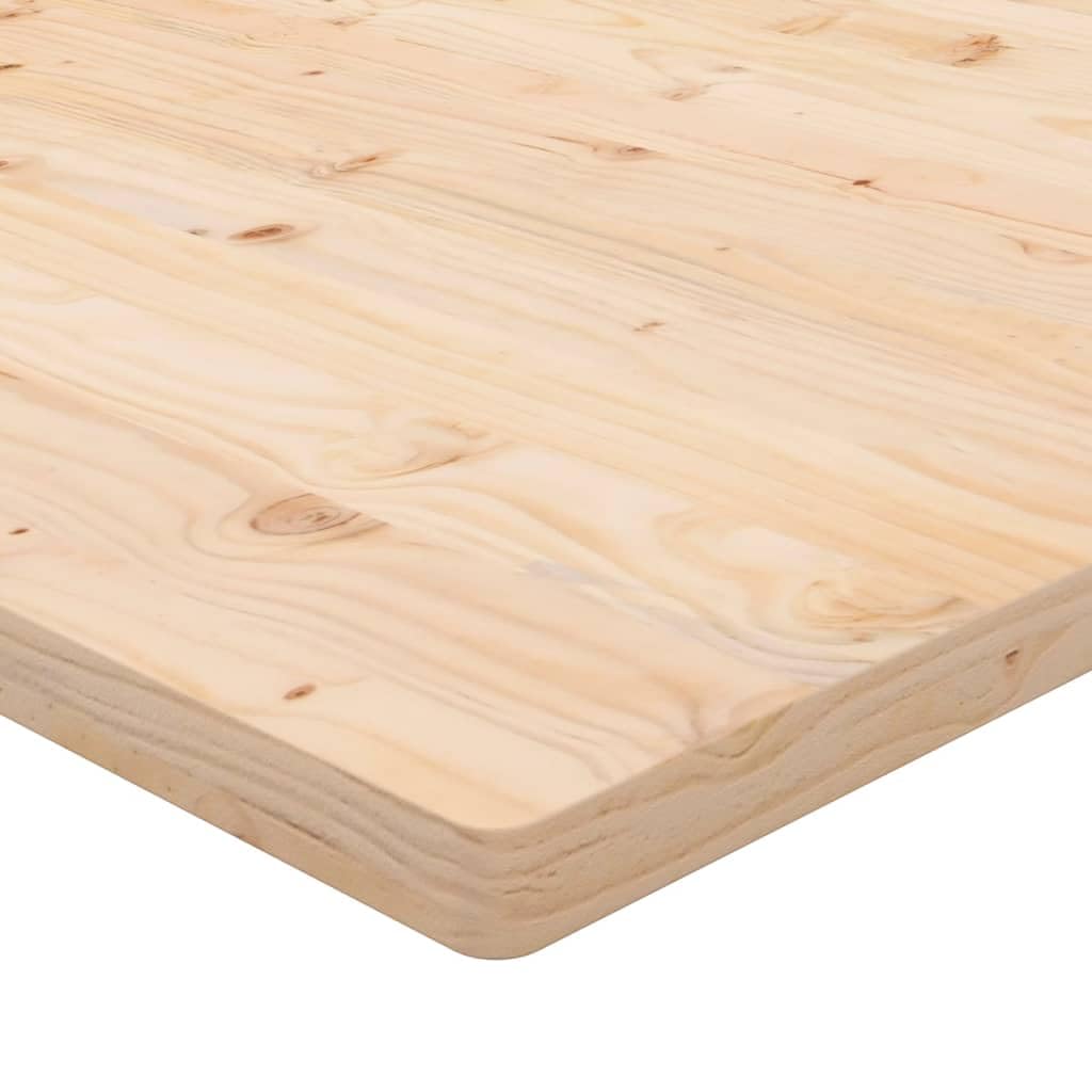 Dessus de table 50x50x2,5 cm bois de pin massif