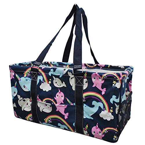NGIL All Purpose Open Top 23" Classic Extra Large Utility Tote Bag Spring 2018 Collection (narwhal World Navy), X-Large2