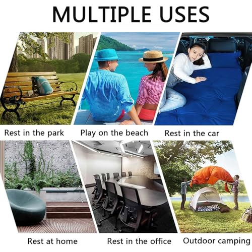 Xiazhi Auto Materasso Gonfiabile Per Land Rover Defender 90 110 2020-2024 2025, Materasso Da Viaggio Ispessito Multifunzionale Materasso Da Viaggio Da Campeggio - 7