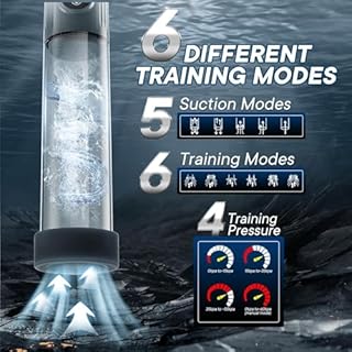 Masturabateur Automatique Penis Growth Pompe Agrandisseur Pénien Pompe pour Homme avec des Érections Plus FortesIntensités Aspiration pour Favoriser La Croissance du Pénis S - L - XXL, T-Shirt