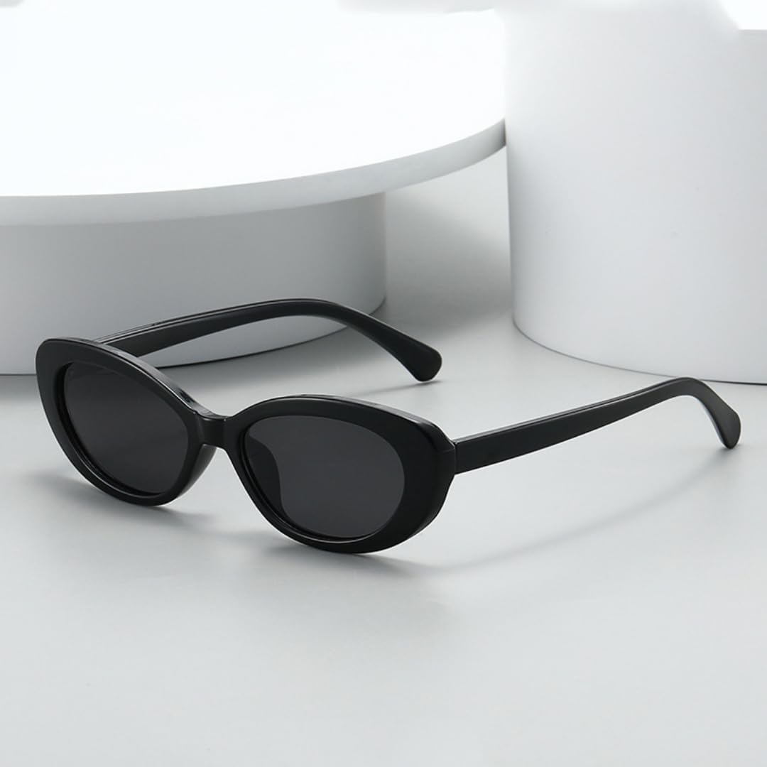 Gafas de sol de metal para mujer, gafas de sol de moda UV 400, lentes azules transparentes, para mujer, para exteriores, punk, para hombre