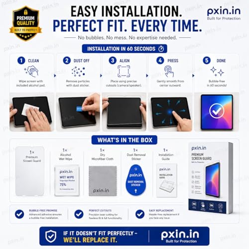 Image of Pxin Tablet Anti Bluelight and Anti Glare Screen Guard compatible with Samsung Galaxy Tab S7 | BLUV Lightblock Tech | Scratch Proof | Prevents bluelight | Eye Protection | No Dry Eyes
