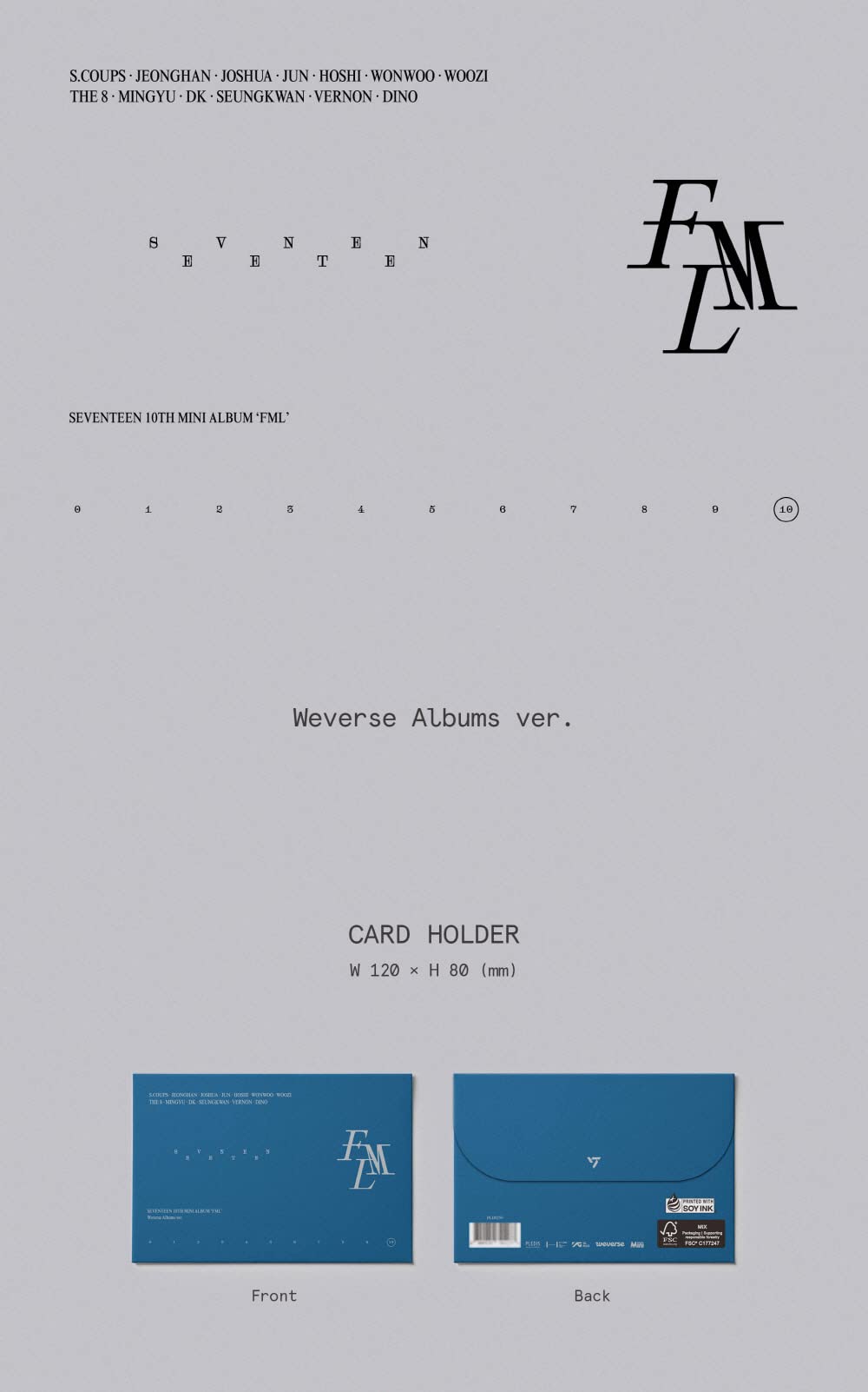 SEVENTEEN - FML [Weverse Albums ver.]