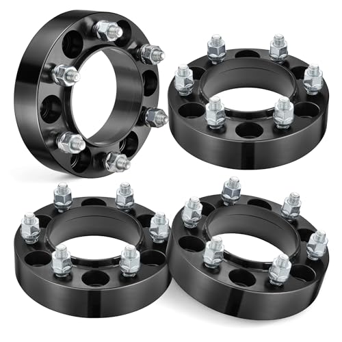 Image of EVIL ENERGY 6x5.5 Wheel Spacers 1.5 inch, 106 mm Bore Hubcentric M12x1.5 Studs