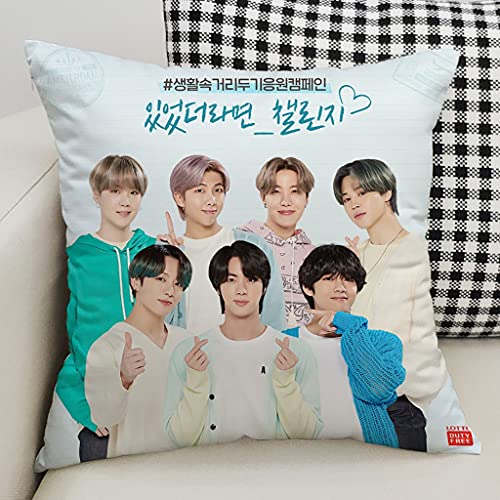 BTS Merchandising Kpop BTS Pillow Cushion Soft Square Pillow Jimin V Suga Jung Kook...