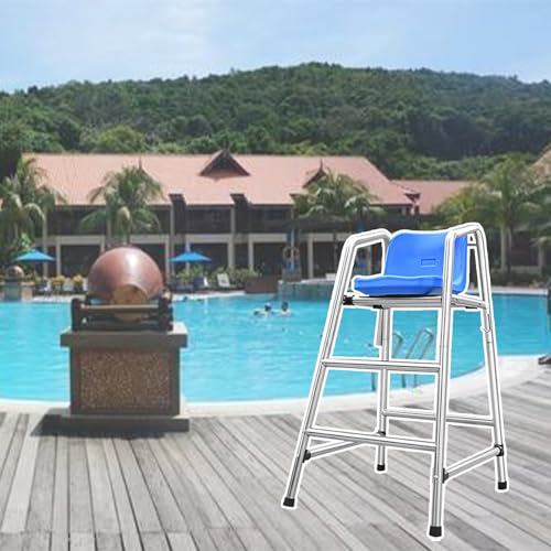 Chaise d'arbitre de sport 4 marches idéale pour les tournois de volley-ball