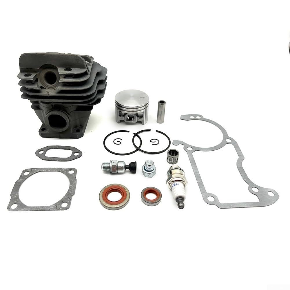 Kit de pistón cilíndrico 44,7 mm 026 MS260 para motosierra nikasil revestida pieza de repuesto 1121 020 1217 kit de reparación de motosierra