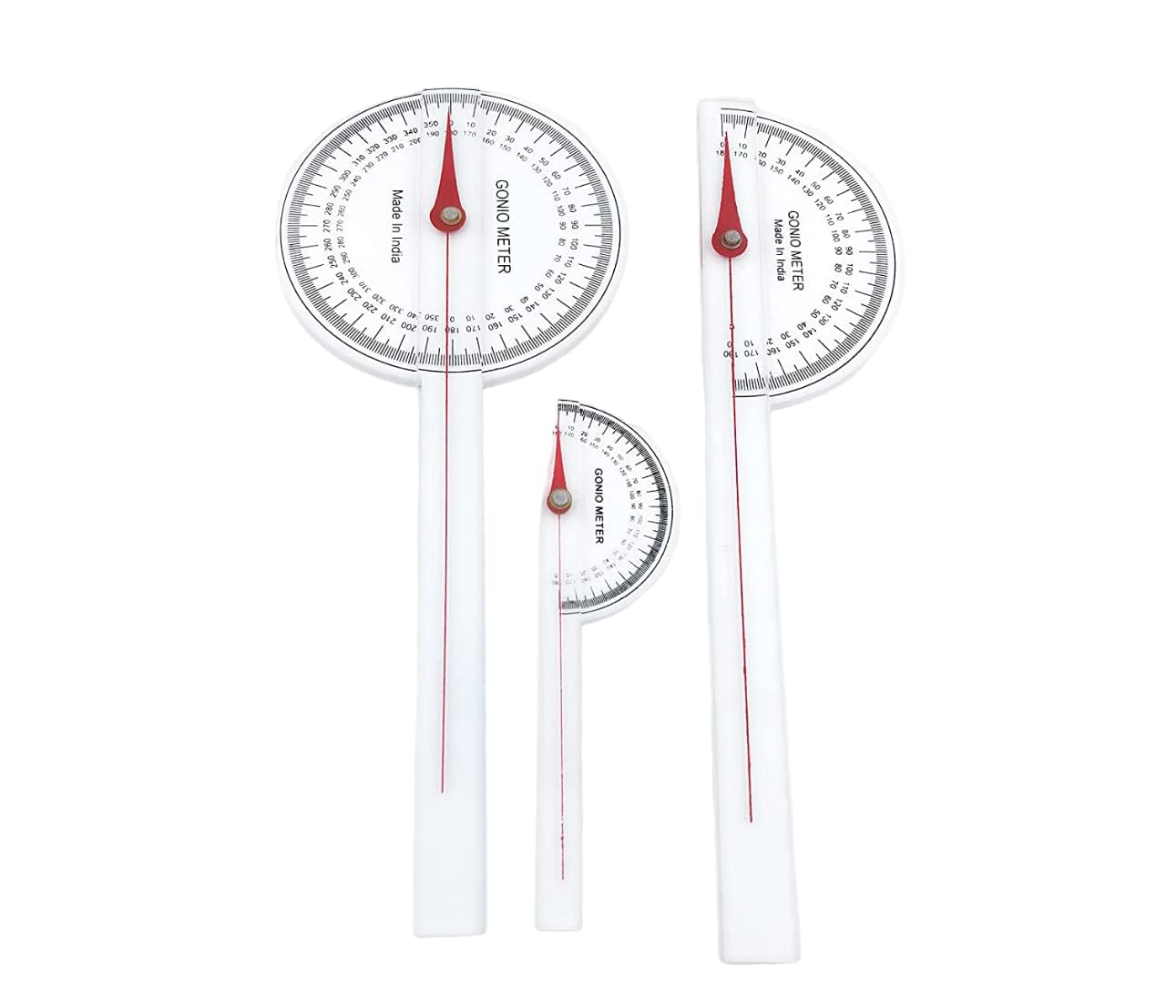 See full amazon price history chart for MEDIGUARD Goniometer Set Plastic PVC Plastic physiotherapy orthopedic Medical set of 3 MEDIGUARD Goniometer Set Plastic PVC Plastic physiotherapy orthopedic Medical set of 3 (B0C81YDHLR) Amazon Price History, Amazon Price Tracker