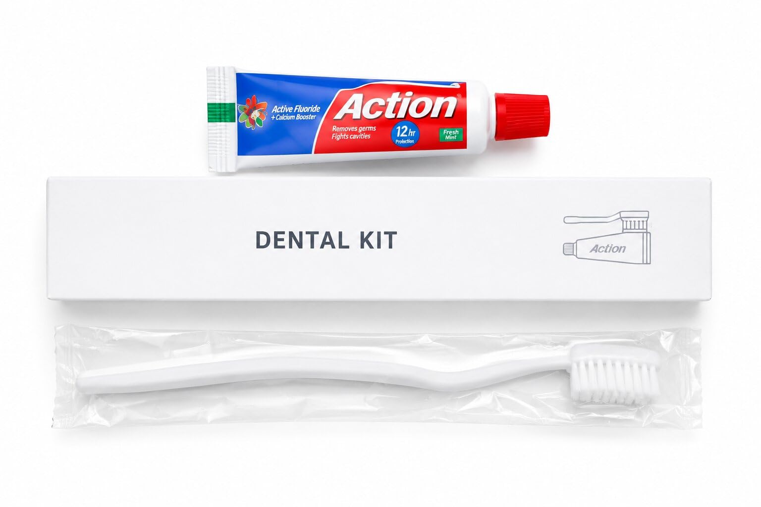 Toiletries Pack of 50 Sets | Includes 1 Toothbrush & Toothpaste | Individually Boxed | Travel & Guest Amenities-image-38