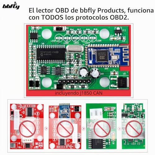 Lector OBD2 bbfly-BB77102 con conmutación HS-CAN y MS-CAN para diagnosis completa Ford 5