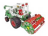 A ALEXANDER 1498 Constructor Bison Mähdrescher Metall Bausatz, 348 Teile Metallbaukasten, Metallbausatz mit Fahrzeug, Werkzeug und Kunststoff Elementen, Konstruktionsspielzeug für Kinder ab 8 Jahren