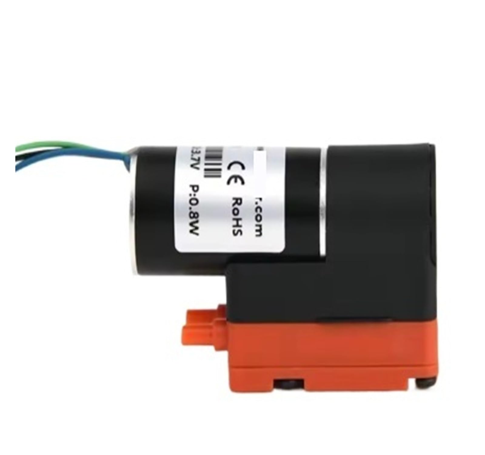Bomba de vacío diafragma HLVP1.6-B3.7, 1,5 l/min, motor sin escobillas 3, V CC, control velocidad PWM for análisis gas portátil
