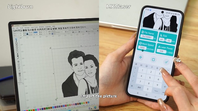 Twotrees TS1 Mini 3W Laser Engraver,Portable Laser Engraving Machine,Lase Cutter,3000mm/min Speed,80x80x30 mm Working Area,Laser Engraver Machine for Jewelry, Metal, Wood, Glass,Leather