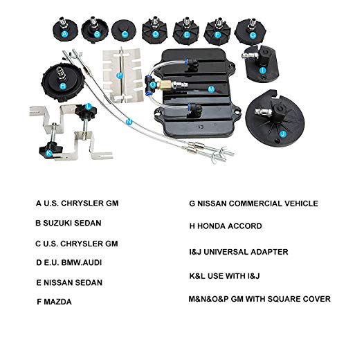 FreeTec Brake and Clutch Bleeder Bleeding Tool Pneumatic Air Pressure Valve System Kit - Thumbnail 3